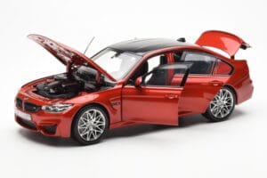 BMW M3 Competition F80 Sakhir オレンジ Norev 1:18 80432411553 メタル - 画像 2/8