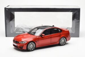 BMW M3 Competition F80 Sakhir オレンジ Norev 1:18 80432411553 メタル - 画像 8/8