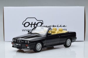 BMW M3 E30 カブリオレ ブラック Otto 1:18 OT1012 レジン - 画像 6/6