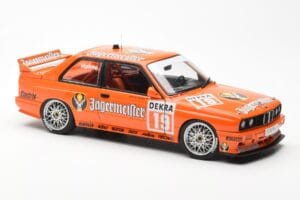 BMW M3 E30 #19 A. Hahne Jägermeister DTM 1992 AUTOart 1:18 89248 メタル - 画像 6/8