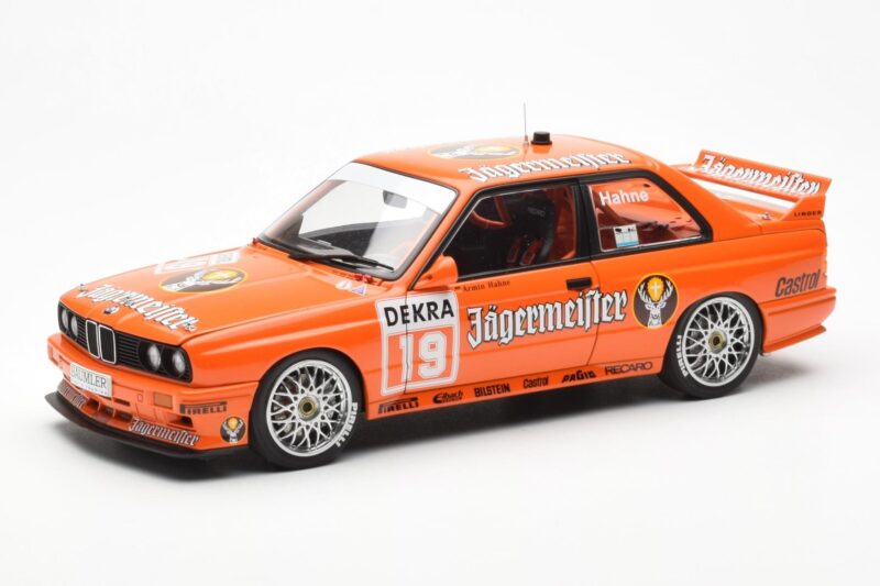 BMW M3 E30 #19 A. Hahne Jägermeister DTM 1992 AUTOart 1:18