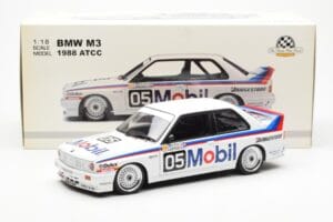 BMW M3 E30 #5 P. Brock Mobil ATCC 1988 AUTOart 1:18 88845 メタル - 画像 8/8
