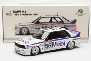 BMW M3 E30 #56 P. Brock / J. Richards Mobil Bathurst 1000 1988 AUTOart 1:18 88847 メタル - 画像 9/9