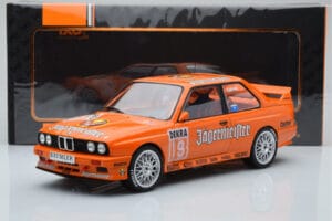 BMW M3 E30 Jagermeister #19 A. Hahne DTM Nurburgring 1992 IXO 1:18 18RMC082A メタル - 画像 6/6