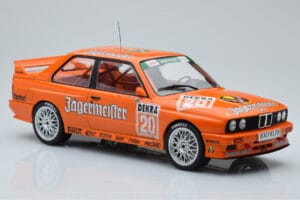 BMW M3 E30 Jagermeister #20 W. Gardner DTM Nurburgring 1992 IXO 1:18 18RMC082B メタル - 画像 4/6