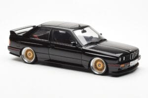 BMW M3 E30 Sport Evolution ブラック カスタムホイール AUTOart 1:18 70562 メタル - 画像 6/8
