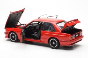 BMW M3 E30 Sport Evolution Cecotto Edition レッド AUTOart 1:18 70566 メタル - 画像 5/8