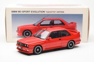 BMW M3 E30 Sport Evolution Cecotto Edition レッド AUTOart 1:18 70566 メタル - 画像 8/8