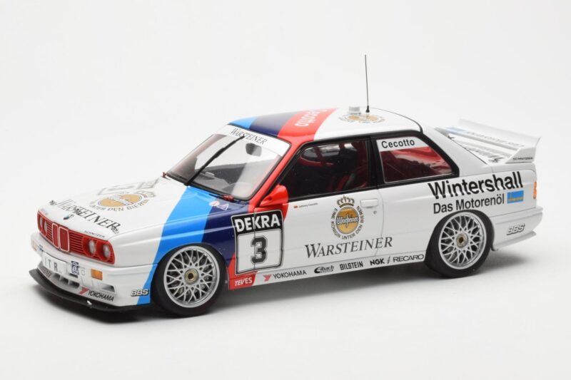 BMW M3 E30 #3 J. Cecotto Warsteiner DTM 1991 AUTOart 1:18