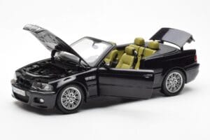 BMW M3 E46 カブリオレ ブラック Kyosho 1:18 80430024431 メタル - 画像 2/8