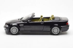 BMW M3 E46 カブリオレ ブラック Kyosho 1:18 80430024431 メタル - 画像 4/8