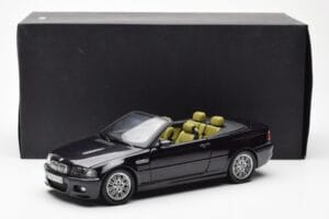 BMW M3 E46 カブリオレ ブラック Kyosho 1:18 80430024431 メタル - 画像 8/8