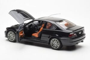 BMW M3 E46 ブラック AUTOart 1:18 70541 メタル - 画像 5/8