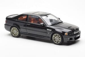 BMW M3 E46 ブラック AUTOart 1:18 70541 メタル - 画像 6/8