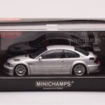 BMW M3 E46 GTR Street シルバー Minichamps 1:43 - image 4 of 4