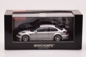 BMW M3 E46 GTR Street シルバー Minichamps 1:43 403012105 メタル - 画像 4/4
