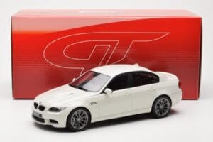 BMW M3 E90 セダン ホワイト GT Spirit 1:18 GT053 レジン - 画像 6/6
