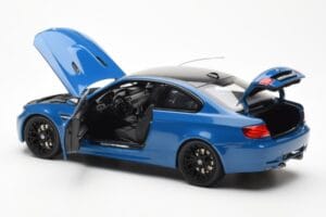 BMW M3 E92 ラグナセカブルー Kyosho 1:18 08734LBL メタル - 画像 5/8