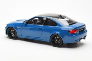 BMW M3 E92 ラグナセカブルー Kyosho 1:18 08734LBL メタル - 画像 7/8