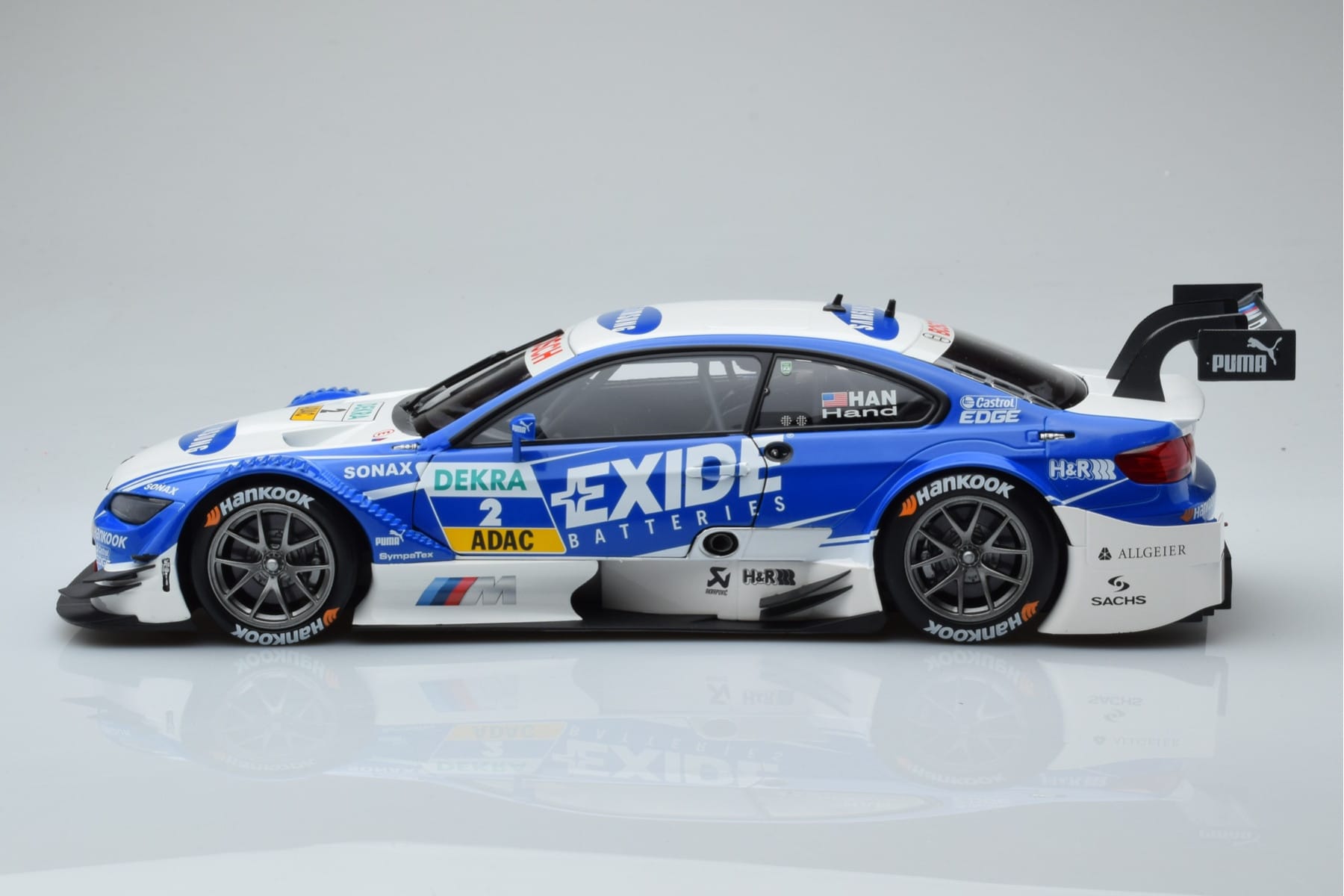 BMW M3 #2 BMW Team RMG A.J. Hand DTM 2012 Minichamps 1:18 100122202 メタル - 画像 4/8