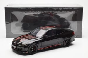 BMW M4 G82 CSL サファイアブラック GT Spirit 1:18 GT904 レジン - 画像 6/6