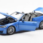 BMW M4 F83 カブリオレ Yas Marina ブルー Paragon 1:18 - image 2 of 8
