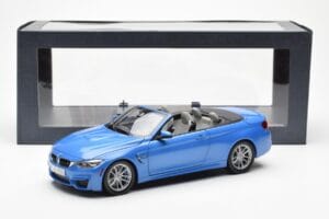 BMW M4 F83 カブリオレ Yas Marina ブルー Paragon 1:18 80432339612 メタル - 画像 8/8