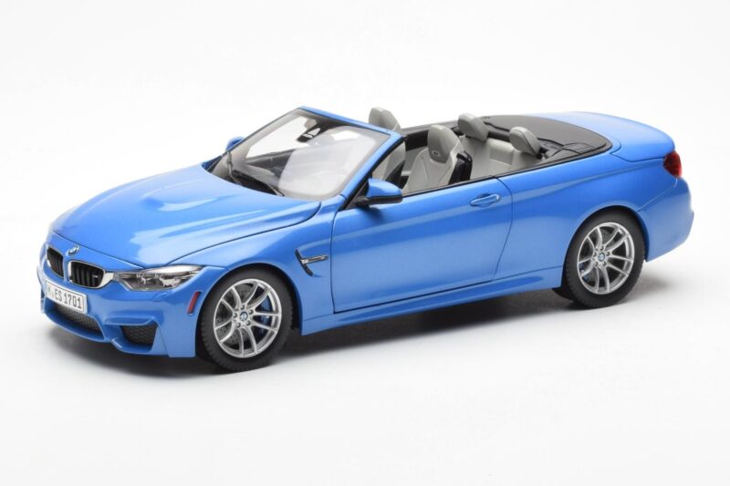 BMW M4 F83 カブリオレ Yas Marina ブルー Paragon 1:18
