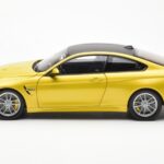 BMW M4 F82 オースティンイエロー メタリック Paragon 1:18 - image 4 of 8