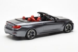 BMW M4 F83 カブリオレ グレー GT Spirit 1:18 GT081 レジン - 画像 2/6