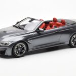 BMW M4 F83 カブリオレ グレー GT Spirit 1:18
