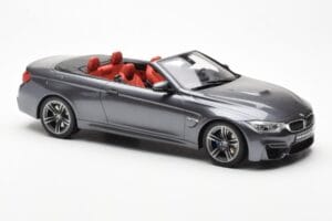 BMW M4 F83 カブリオレ グレー GT Spirit 1:18 GT081 レジン - 画像 4/6