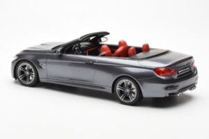 BMW M4 F83 カブリオレ グレー GT Spirit 1:18 GT081 レジン - 画像 5/6