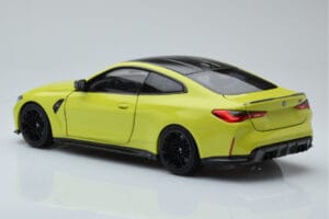 BMW M4 G82 イエロー ディーラーエディション Minichamps 1:18 80435A51949 メタル - 画像 7/8