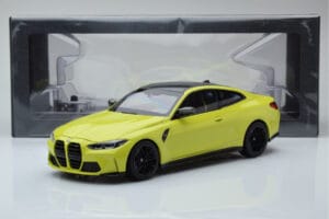 BMW M4 G82 イエロー ディーラーエディション Minichamps 1:18 80435A51949 メタル - 画像 8/8