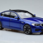 BMW M5 F90 マリナベイブルー Norev 1:18 - image 5 of 7