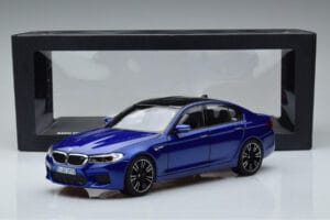 BMW M5 F90 マリナベイブルー Norev 1:18 80432454783 メタル - 画像 7/7