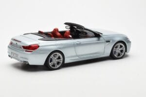 BMW M6 F12 カブリオレ Silverstone シルバー II Paragon 1:18 80432253656 メタル - 画像 3/8