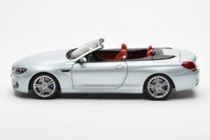 BMW M6 F12 カブリオレ Silverstone シルバー II Paragon 1:18 80432253656 メタル - 画像 4/8