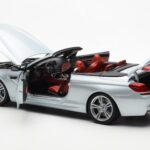 BMW M6 F12 カブリオレ Silverstone シルバー II Paragon 1:18 - image 5 of 8