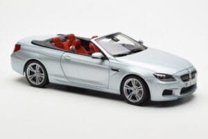 BMW M6 F12 カブリオレ Silverstone シルバー II Paragon 1:18 80432253656 メタル - 画像 6/8