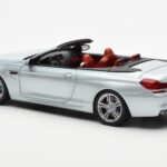 BMW M6 F12 カブリオレ Silverstone シルバー II Paragon 1:18 - image 7 of 8
