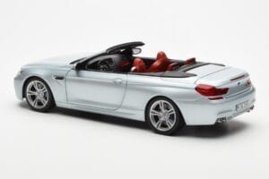 BMW M6 F12 カブリオレ Silverstone シルバー II Paragon 1:18 80432253656 メタル - 画像 7/8