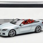 BMW M6 F12 カブリオレ Silverstone シルバー II Paragon 1:18 - image 8 of 8