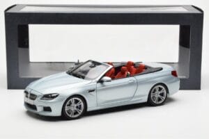 BMW M6 F12 カブリオレ Silverstone シルバー II Paragon 1:18 80432253656 メタル - 画像 8/8