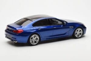 BMW M6 F06 グランクーペ ブルー GT Spirit 1:18 GT184 レジン - 画像 2/6