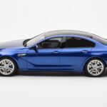 BMW M6 F06 グランクーペ ブルー GT Spirit 1:18 - image 3 of 6