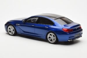 BMW M6 F06 グランクーペ ブルー GT Spirit 1:18 GT184 レジン - 画像 5/6