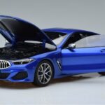 BMW M850i G15 ブルーメタリック Norev 1:18 183286 メタル - image 2 of 7