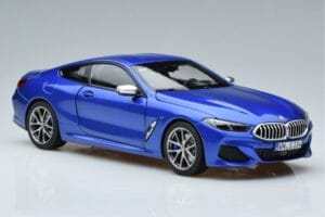 BMW M850i G15 ブルーメタリック Norev 1:18 183286 メタル - 画像 5/7
